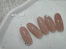 アネラネイル(anela nail)/シンプルオフィスネイル/6,980円