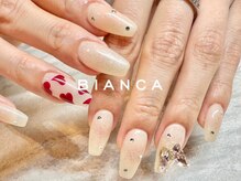 ビアンカ 長津田店(Bianca)/定額デザイン+蝶々パーツ