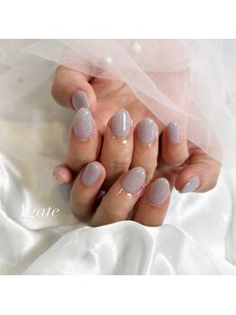 アゲート(Agate)/トレンドアイスブルー