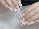 リボンネイルデザイン