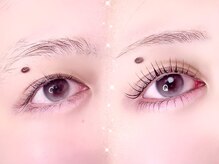 アンドエイチアイラッシュ 立川(&H eyelash)/上下パーマ×アイブロウ
