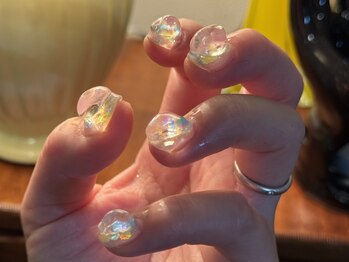 チスピタネイル(chispita nail)の写真/奥行き感溢れる唯一無二のデザインが人気◎デザイン相談×圧倒的アート技術で、貴方だけの特別なネイルを☆