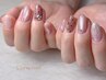 hand【パラジェル&フィルイン】定額デザインコースC　￥8300→