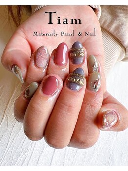 ティアム マタニティペイント アンド ネイル(Tiam Maternity Paint&Nail)/4Designコース★ご新規様￥6800