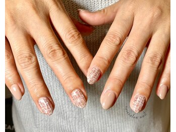 トータルビューティーローズ(Rose)/ツイードネイル