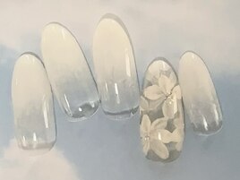 ホワイトグラデーション