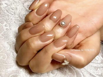 サロンド トウキョウ(Le salon de TOKYO)/ワンポイントビジューネイル