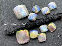 ネイルサロン ふるる 大須店/フットミディアムネイル#626