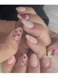 ◆さくらんぼネイル◆