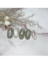 リュクネイル 拝島店(RyukuNail)/ミラーフラワーネイル