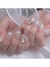 《１か月以内に再来の方オフ無料》【HAND】ラメグラデーション ¥5200