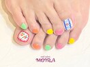 ししゅうネイル【カラフル】