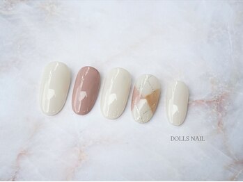 ドールズ ネイル(DOLLS NAIL)/11月¥6,900定額メニュー
