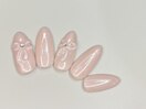 ぷっくり♪リボンネイル