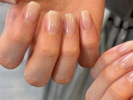 アイボリーグラデーションネイル