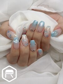 さくらんぼネイル