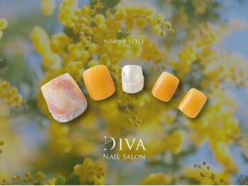 ネイルサロンディーバ 石橋店(Diva)/フットデザインセレクト
