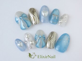 エリクサーネイル 心斎橋(Elixir Nail)/定額cやり放題/クーポン使用
