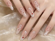 Lien Beauty【リアン】西川口店|持ち込みデザイン・長さ出し・マグネットネイルの雰囲気(さくらんぼネイルやマグネットネイル・ドットネイルも可能です☆)
