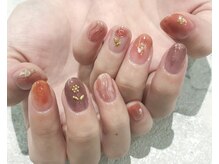 ネイル アヴァンス あべのルシアス店(Nail AVANCE.)/ガーリーワイヤーフラワー 太田
