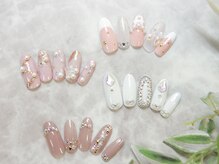 ネイルサロン ネイルクク 桑名駅前店(Nail KUKU)の雰囲気（キャンペーンネイル6600円～♪オフケア無料で何度でも楽しめる！）