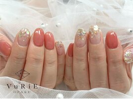 ワンカラー×ラメグラ