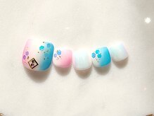 ネイルサロン アミュゼ/定額デザインフットジェル