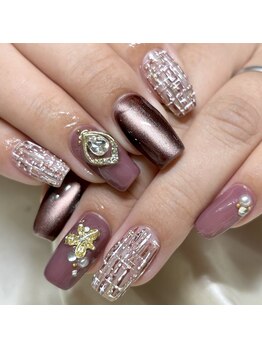 ソラール(SOLAR)/ツイード柄☆くすみカラー