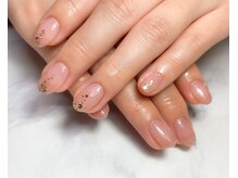 ネイルスパシェリー 金沢文庫/ラメ×長持ちフィルインネイル