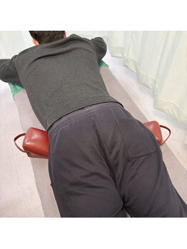 あさひ接骨院 鍼灸院/うつ伏せバージョン！