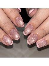 サロンリアンジュ ひたちなか店(Salon Liange)/Pink French【mag×Flash】