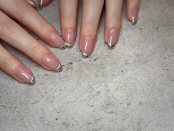 ナナネイル(7.Nail)/#ガラスフレンチ