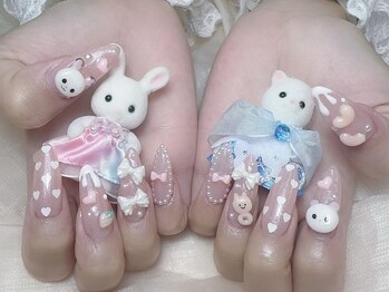 ゆめカワイイネイル