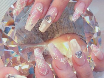 キレイエ ネイルズ(KIREIE NAILS)/チェック バレンタイン チーク 