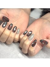 アイリッシュネイル 久屋大通店(Irish Nail)/アートフリー　リボン×ハート