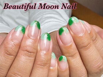 ビューティフルムーン ネイル 本厚木(Beautiful Moon Nail)の写真/短い爪でも可愛く仕上がる！ショートだからこそ可愛く仕上がるデザイン豊富◎思わず見惚れる指先へ／本厚木