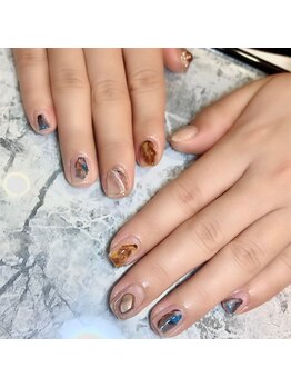 グラマラス アンジェアイ 荻窪店(glamourous ange eye)/ニュアンスネイル