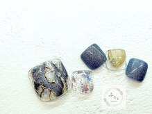 ネイルサロン ふるる 大須店/☆フットミディアムネイル☆#127