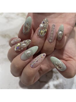 グラマラス 白金台店(glamourous produced by Noble)/ストーンデザイン[白金台/目黒]