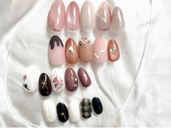 オリーブ 仙台(Olive)/バレンタインネイルデザイン2025