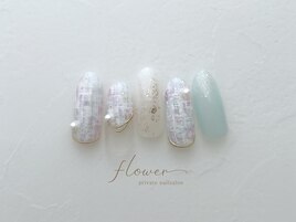 春デザイン☆ツイード