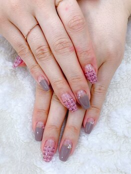 ネイルサロン アミ(Amie)の写真/【オフ無料★定額シンプルアート￥5590】シンプル&上品で洗練されたデザインならAmieにお任せ♪