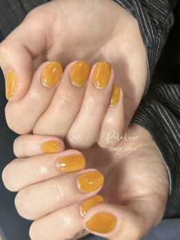 リラルボ(Relaluvo)/シアーオレンジカラー♪