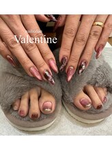 ネイルサロン ヴァレンタイン(nailsalon Valentine)/マグネット×アート