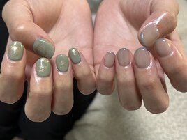 ニュアンスネイル×ハンド