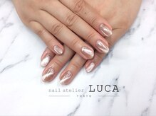 ネイルアトリエルカ(nail atelier LUCA)/W-184 スターギャラクシーネイル