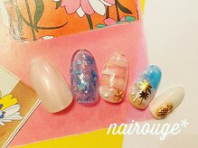 ネイル―ジュ 札幌大通店(nairouge*)/砂浜ネイル♪