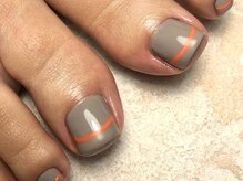 オーラリー ネイル アート メゾン(ORRERY nail art maison)/フット / 先端マット