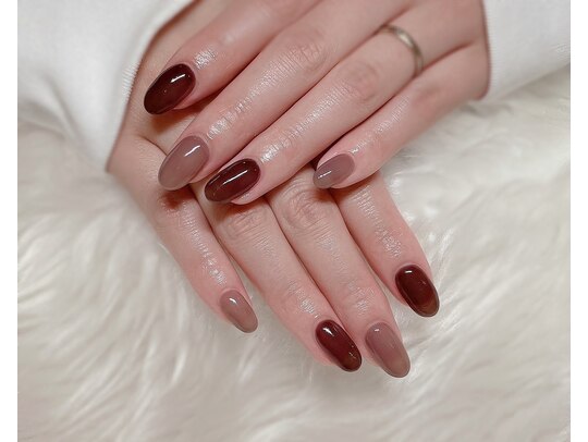 2025年冬】モカブラウン ハンドのネイルデザイン集｜人気順  