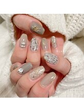 ブランロール 中目黒店(Blanl'or)/ツイードネイル